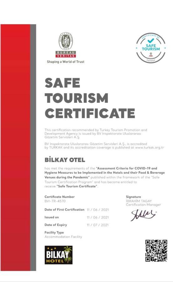 Bilkay Hotel Alanya Esterno foto